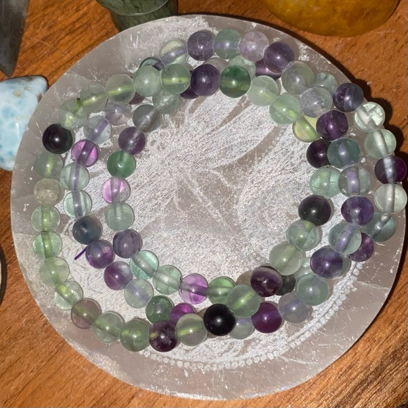 Crystal Fluorite NWTS Handcrafted Bracelets! - Picture 4 of 7